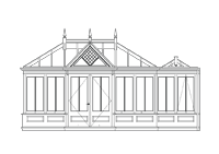 A Town and Country Conservatory front elevation