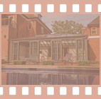 A Town and Country Conservatory poolside 