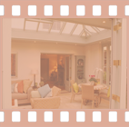 A Town and Country Orangery viewed from inside